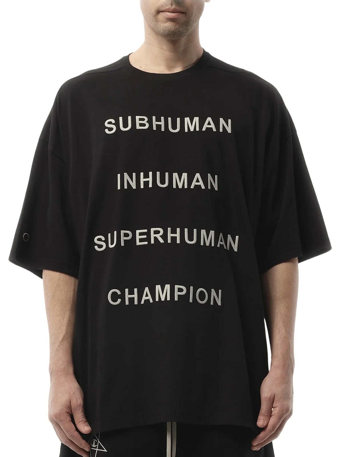 RICK OWENS DRKSHDW Champion x Drkshdw Tommy T