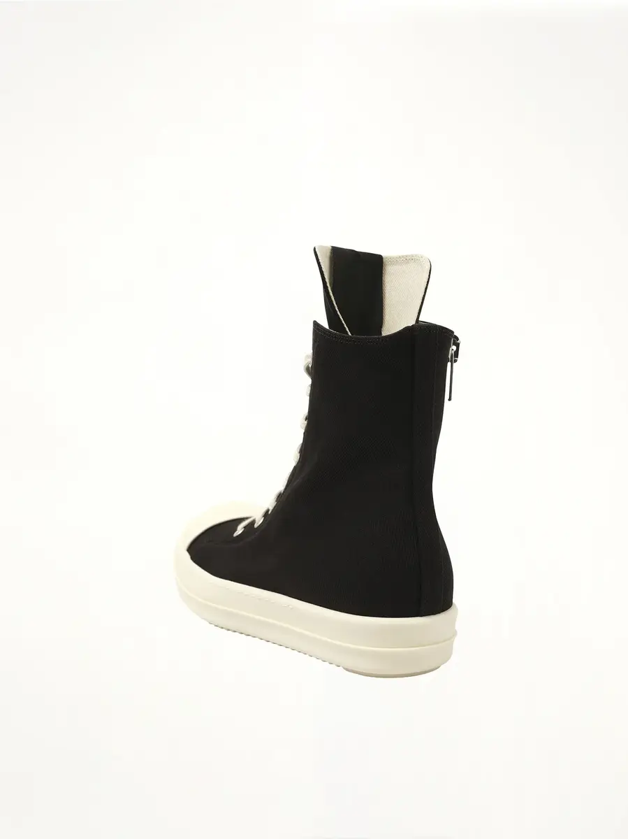 RICK OWENS DRKSHDW Hollywood Sneaks in Black/milk | Thumbnail 2 RICK OWENS DRKSHDW Hollywood Sneaks in Black/milk | Thumbnail 2