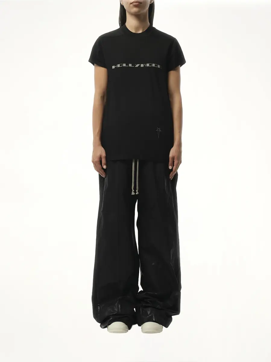 RICK OWENS DRKSHDW Hollywood Small Level T in Black/pearl | Thumbnail 4 RICK OWENS DRKSHDW Hollywood Small Level T in Black/pearl | Thumbnail 4