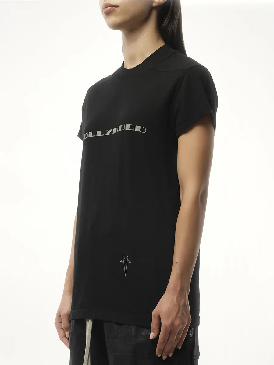 RICK OWENS DRKSHDW Hollywood Small Level T in Black/pearl | Thumbnail 5 RICK OWENS DRKSHDW Hollywood Small Level T in Black/pearl | Thumbnail 5