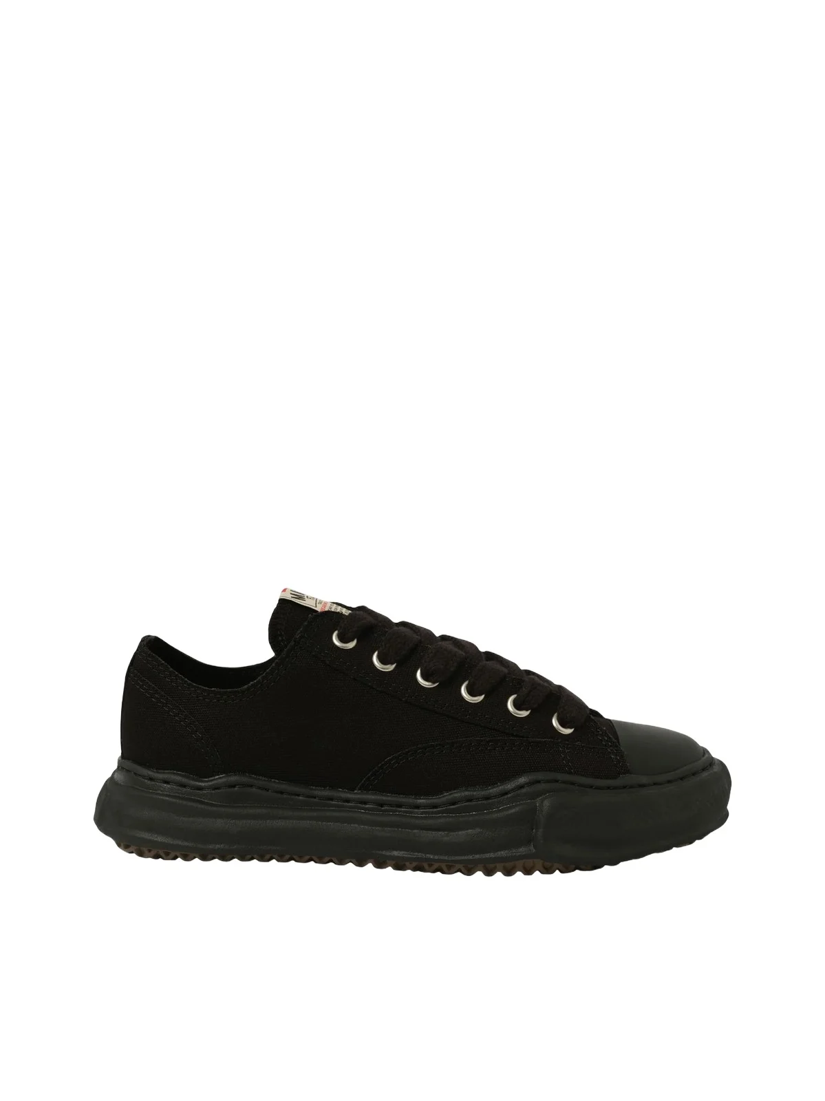 Maison MIHARA YASUHIRO Peterson OG Sneaker in Black/black