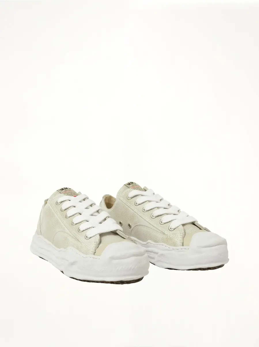 Maison MIHARA YASUHIRO Hank OG Shrink Leather Sneaker | Thumbnail 3 Maison MIHARA YASUHIRO Hank OG Shrink Leather Sneaker | Thumbnail 3