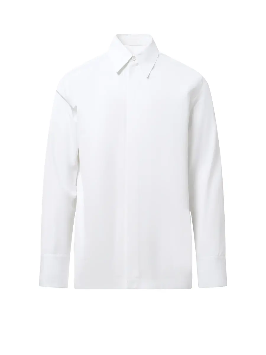 Jil Sander Regular Shirt 130 in Optic White | Thumbnail 3