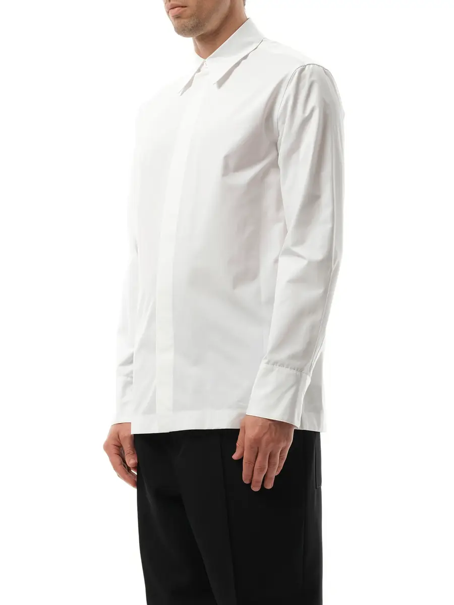 Jil Sander Regular Shirt 130 in Optic White | Thumbnail 5