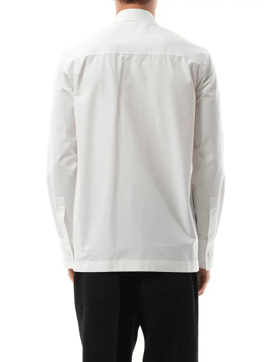 Jil Sander Regular Shirt 130 in Optic White | Thumbnail 6