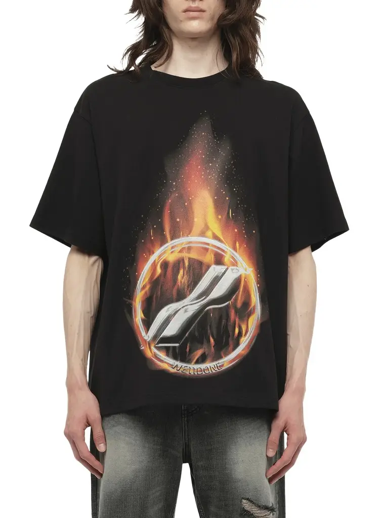 We11Done Meteor Print T-shirt