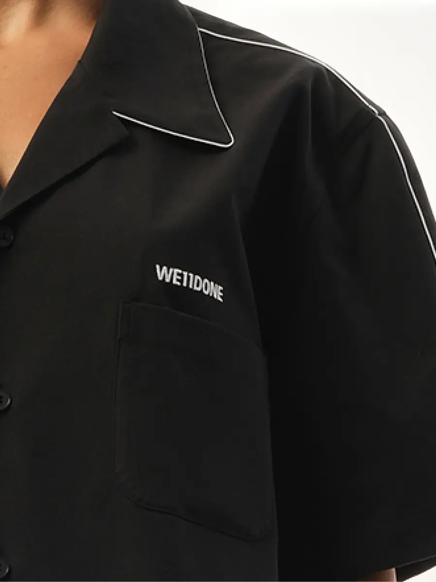 We11Done Short-sleeved Convertible Shirt | Thumbnail 2 We11Done Short-sleeved Convertible Shirt | Thumbnail 2