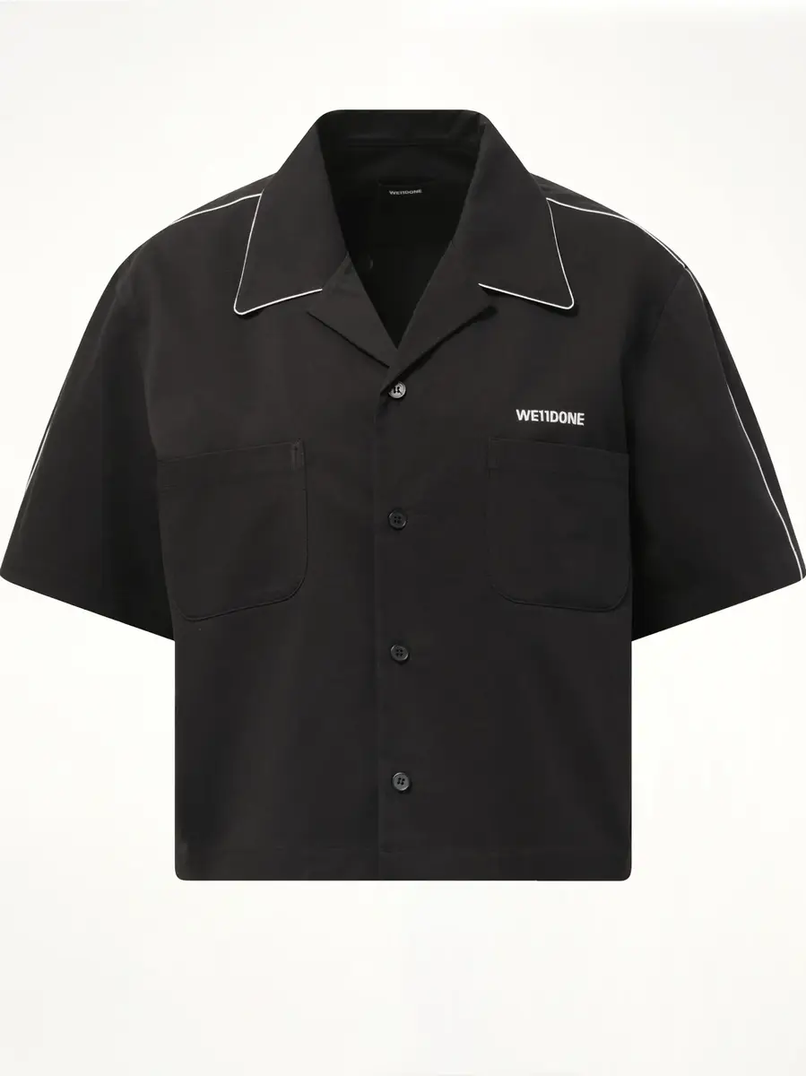 We11Done Short-sleeved Convertible Shirt | Thumbnail 3 We11Done Short-sleeved Convertible Shirt | Thumbnail 3