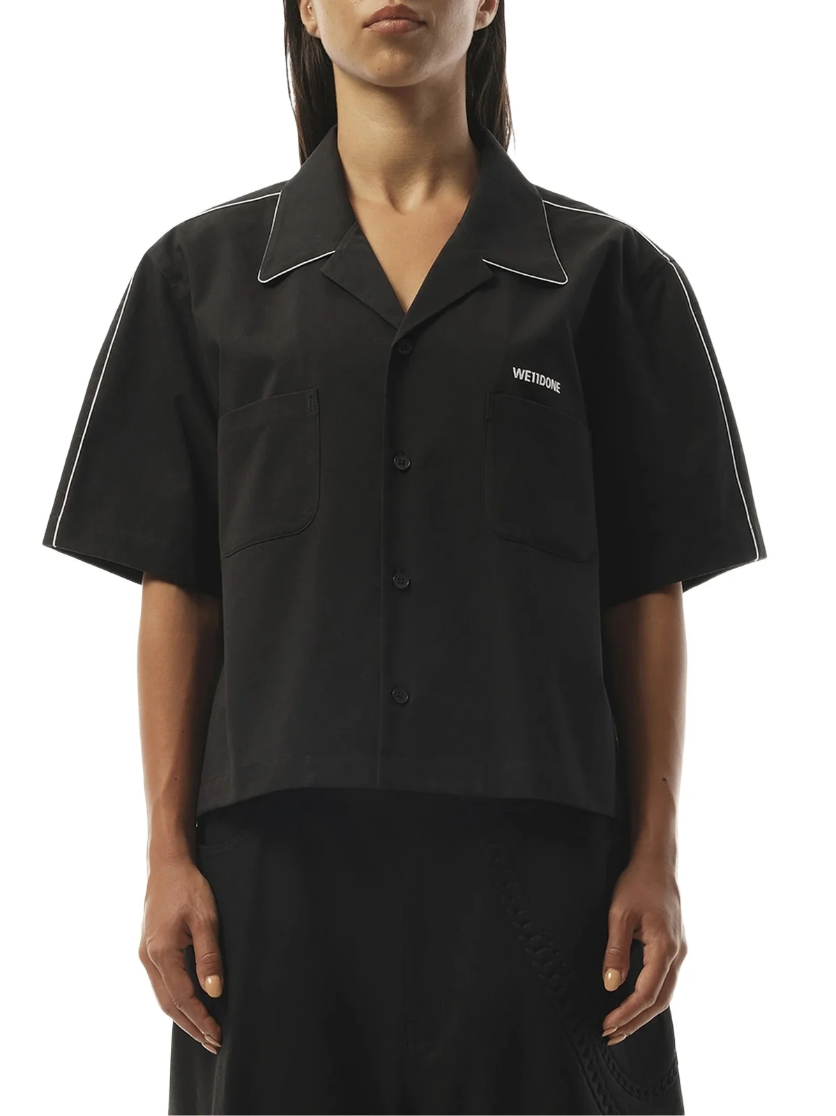 We11Done Short-sleeved Convertible Shirt