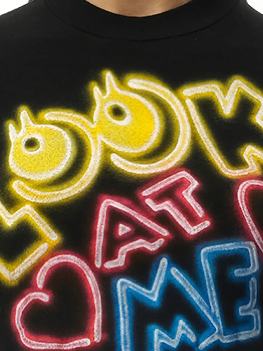 DOUBLET English Fan-service Neon Paint T-shirt | Thumbnail 2 DOUBLET English Fan-service Neon Paint T-shirt | Thumbnail 2