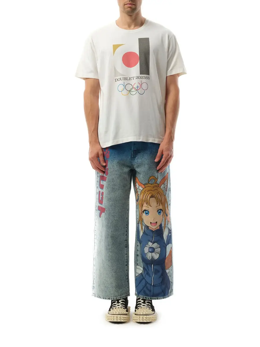 DOUBLET Doublet 2025ss Logo T-shirt | Thumbnail 4