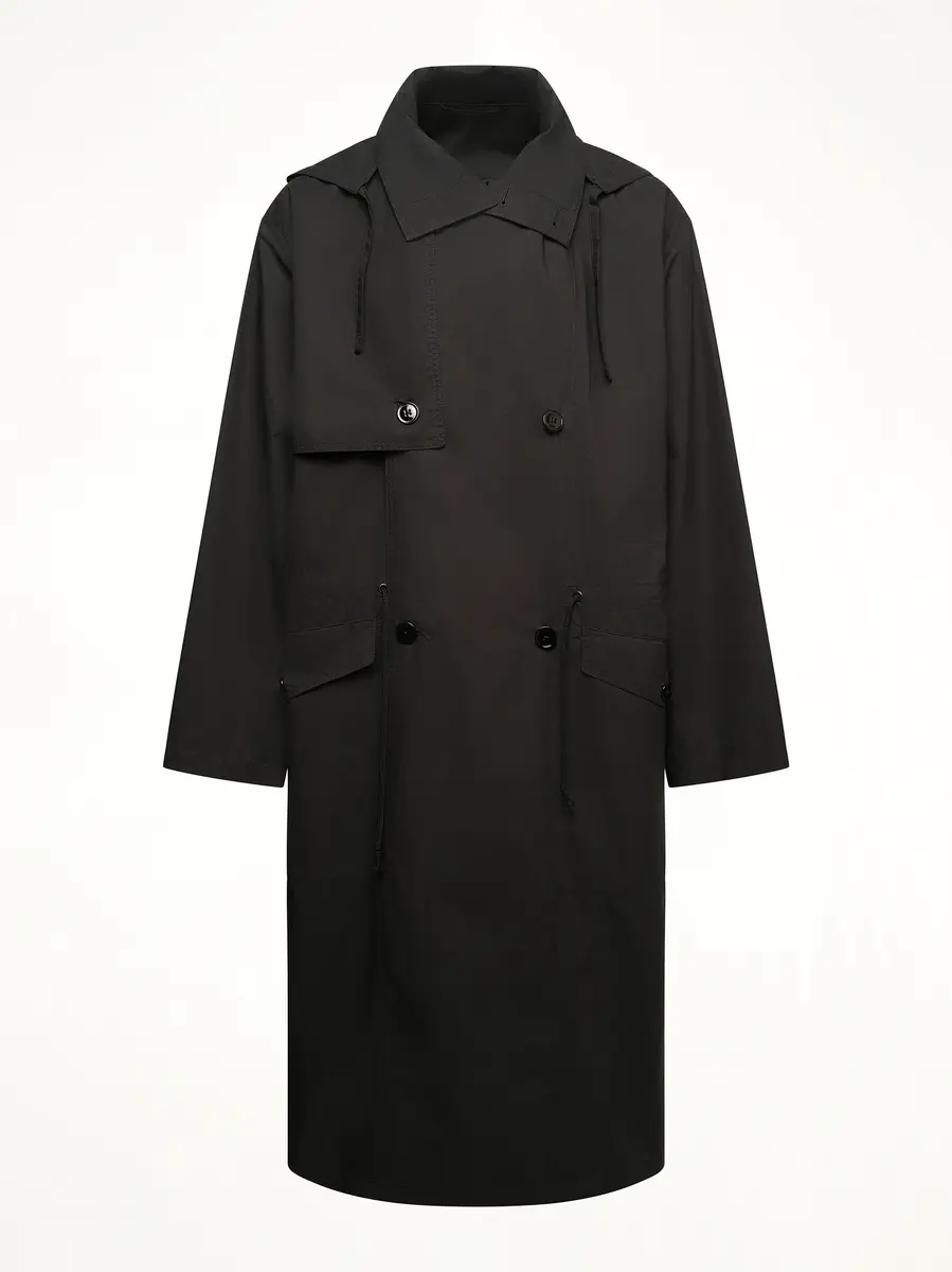 Lemaire Light Hooded Trench | Thumbnail 3 Lemaire Light Hooded Trench | Thumbnail 3