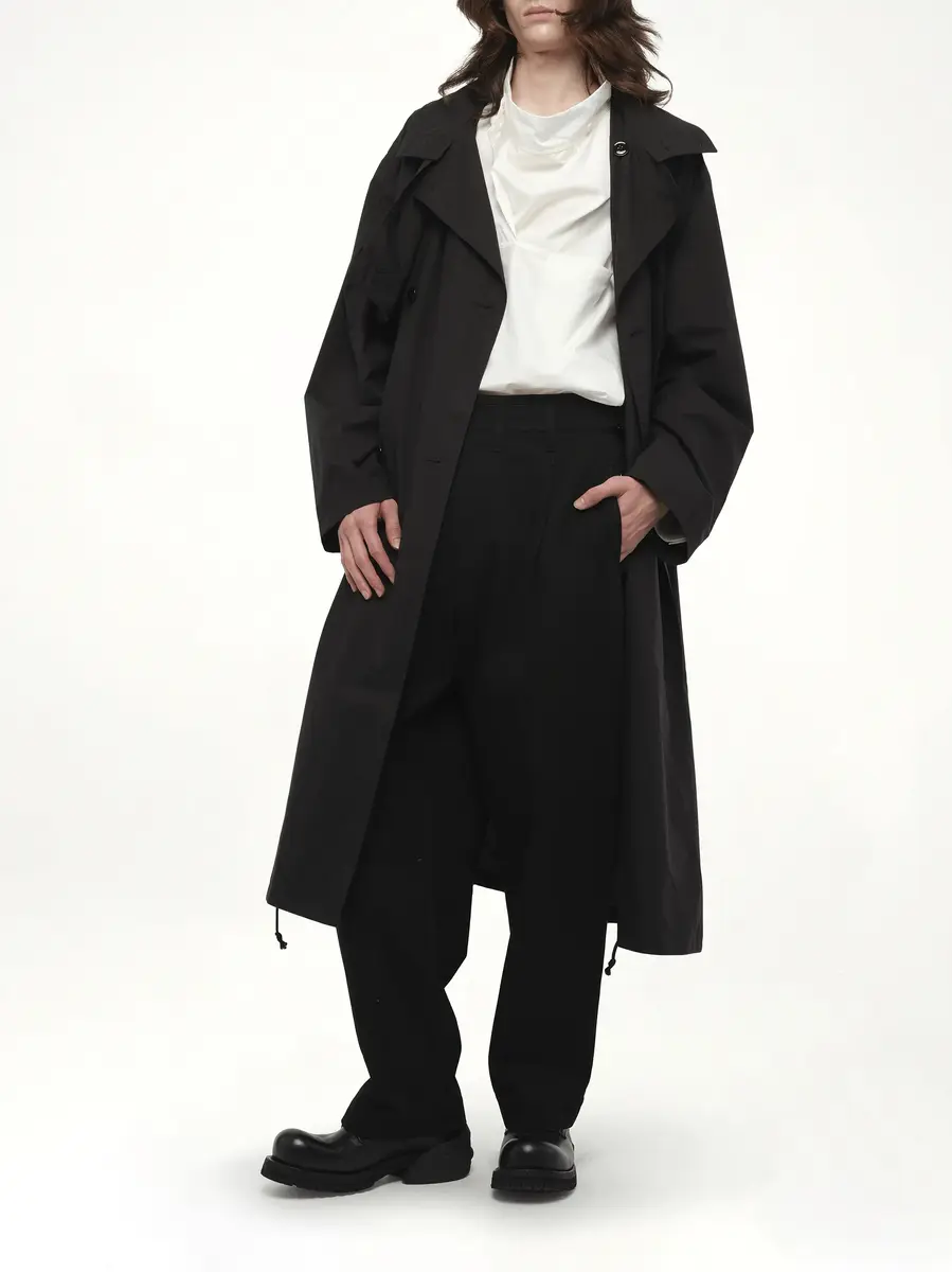 Lemaire Light Hooded Trench | Thumbnail 4 Lemaire Light Hooded Trench | Thumbnail 4