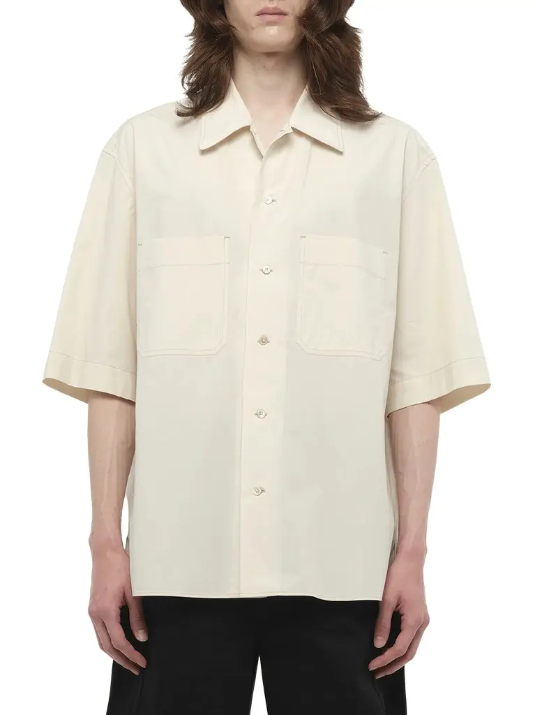 Lemaire Convertible Shirt Warm Beige | Image 1 Lemaire Convertible Shirt Warm Beige | Image 1