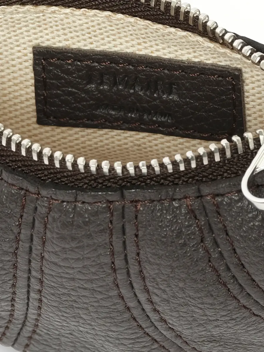 Lemaire Mini Croissant Keyring in Dark Chocolate | Thumbnail 2 Lemaire Mini Croissant Keyring in Dark Chocolate | Thumbnail 2
