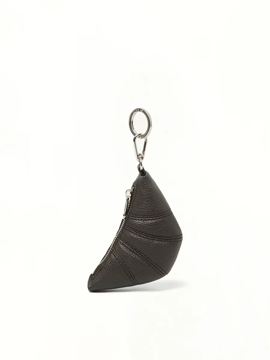 Lemaire Mini Croissant Keyring in Dark Chocolate | Thumbnail 4 Lemaire Mini Croissant Keyring in Dark Chocolate | Thumbnail 4