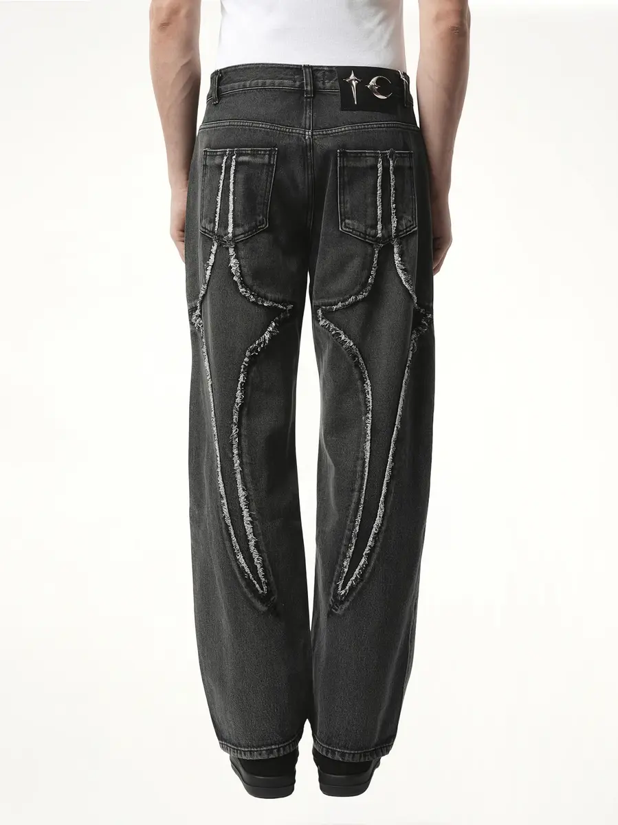 THUG CLUB Tribal Denim Pants | Thumbnail 6