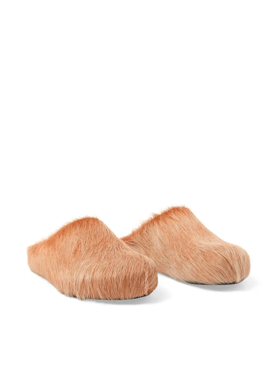 Marni Fussbett Sabot Mule in Winter Wheat Beige | Thumbnail 3 Marni Fussbett Sabot Mule in Winter Wheat Beige | Thumbnail 3