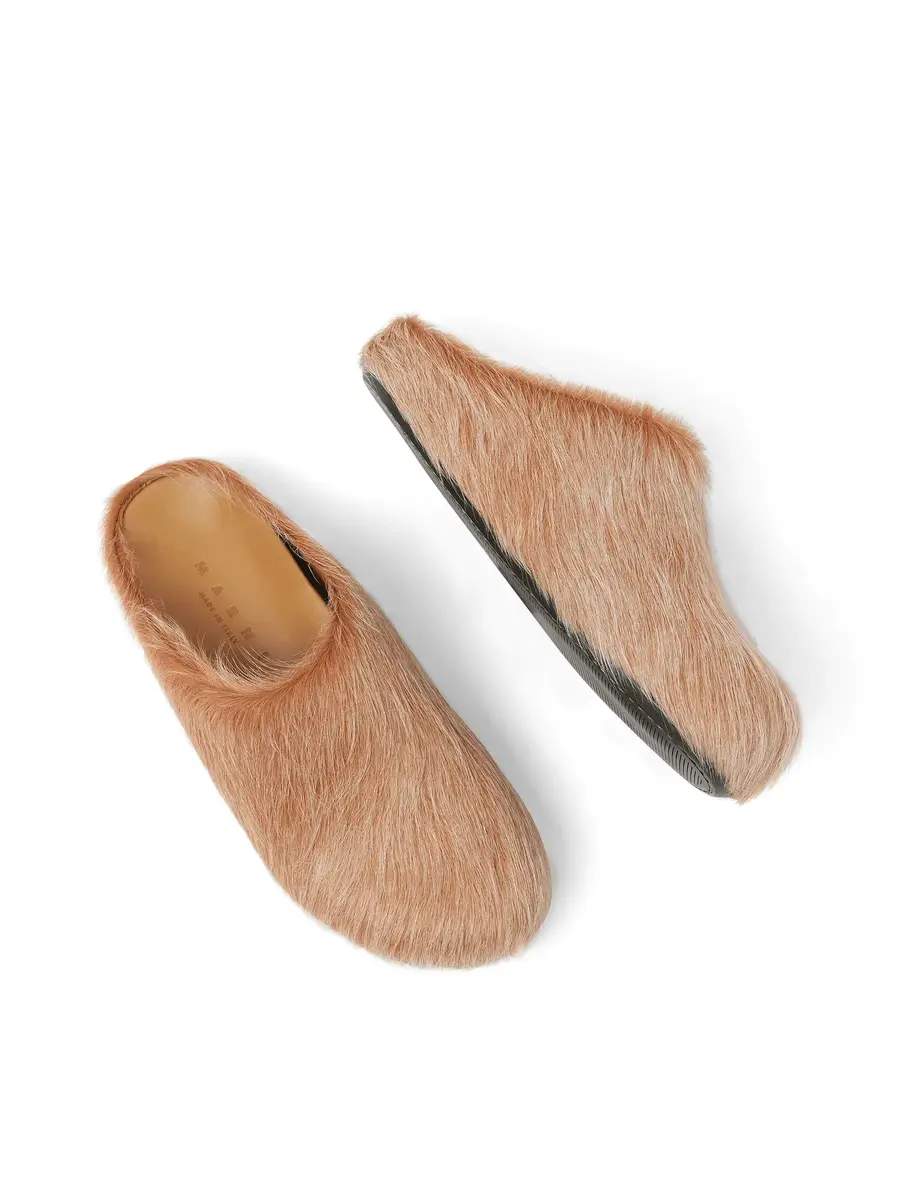Marni Fussbett Sabot Mule in Winter Wheat Beige | Thumbnail 4 Marni Fussbett Sabot Mule in Winter Wheat Beige | Thumbnail 4