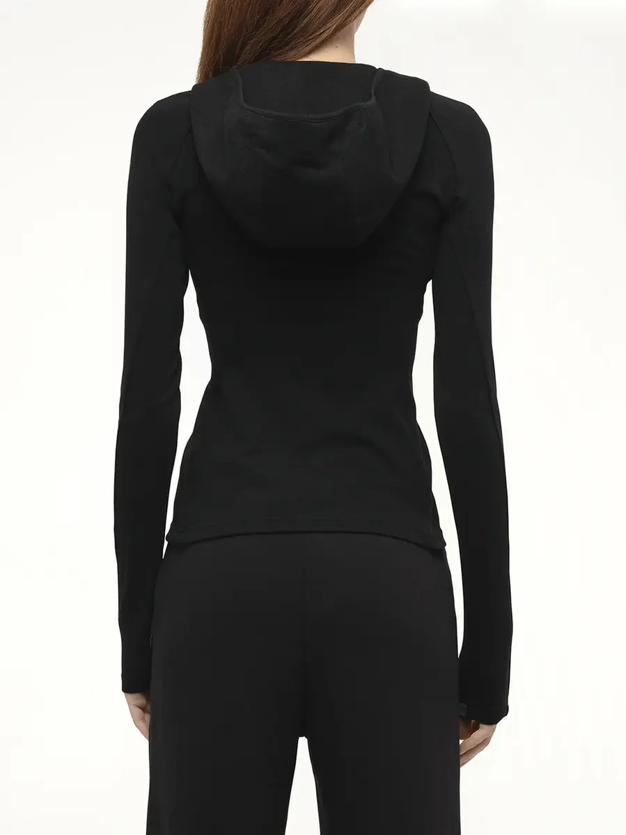 FAX COPY EXPRESS Hooded V-neck Long Sleeve Top | Thumbnail 6 FAX COPY EXPRESS Hooded V-neck Long Sleeve Top | Thumbnail 6