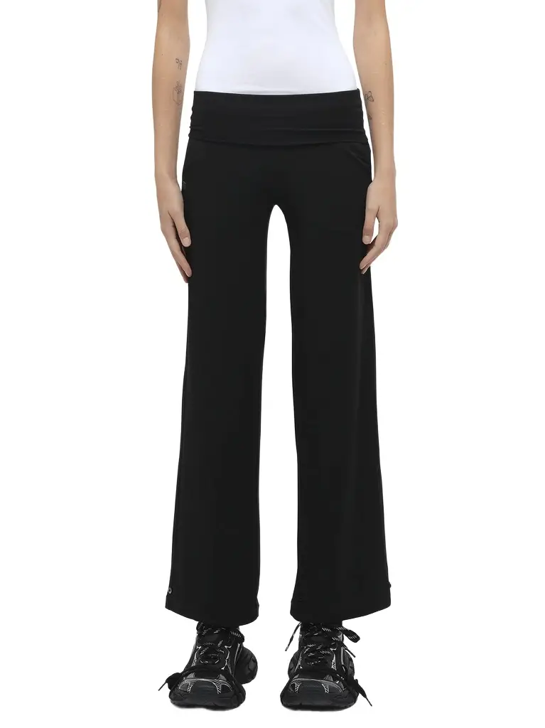 FAX COPY EXPRESS Afternoon Stretch Series - Folded High Waisted Pants | Image 1 FAX COPY EXPRESS Afternoon Stretch Series - Folded High Waisted Pants | Image 1