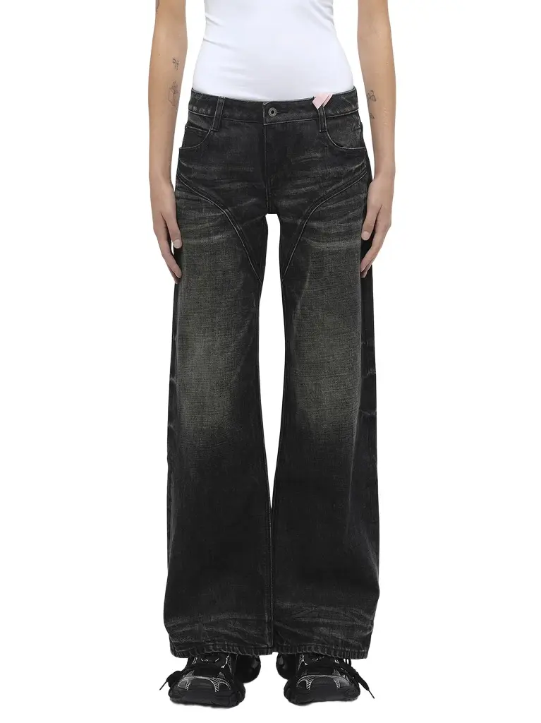 FAX COPY EXPRESS Dirty Wash Straight Jeans | Image 1 FAX COPY EXPRESS Dirty Wash Straight Jeans | Image 1