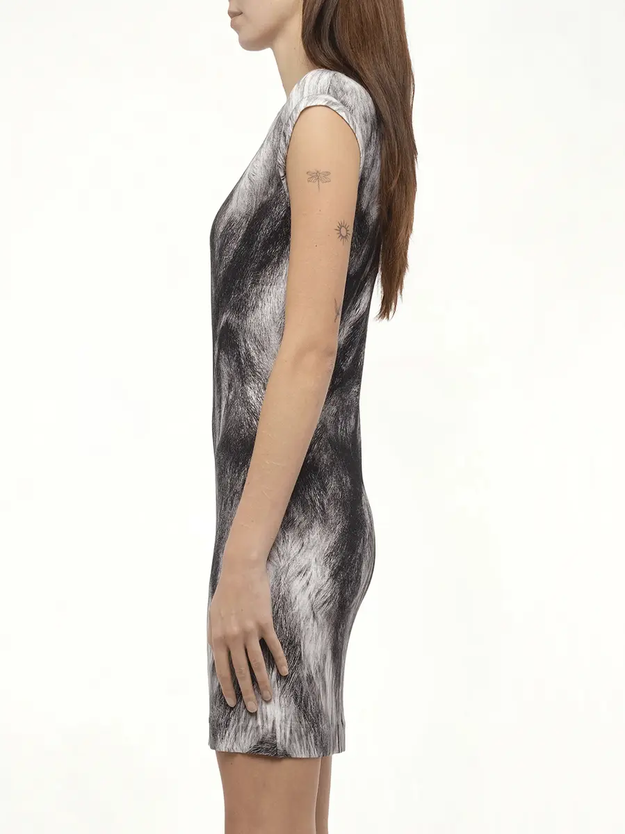 Alexander McQueen Dress in Black/white | Thumbnail 5 Alexander McQueen Dress in Black/white | Thumbnail 5