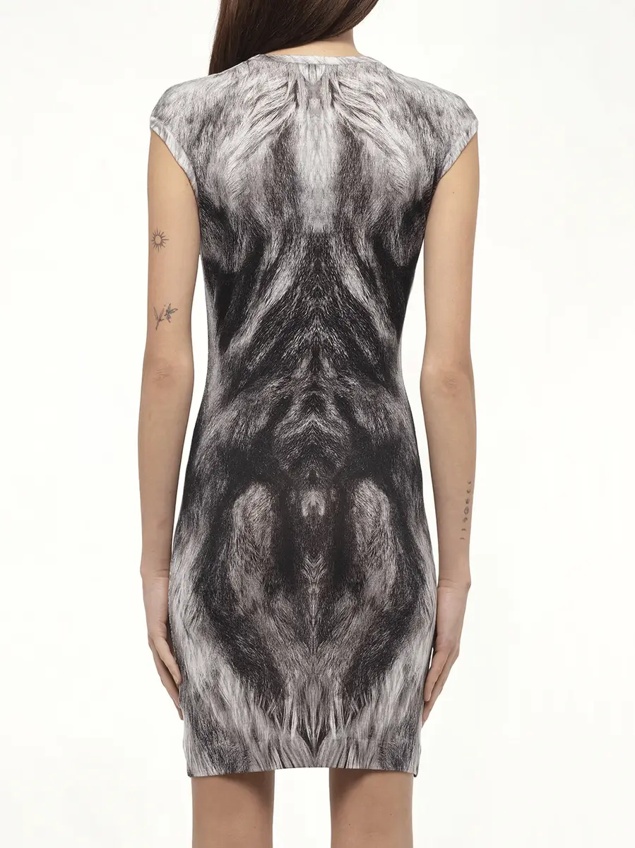 Alexander McQueen Dress in Black/white | Thumbnail 6 Alexander McQueen Dress in Black/white | Thumbnail 6