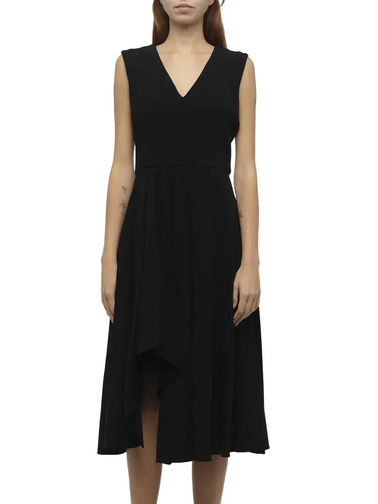 Alexander McQueen Amq - Crepe Dress | Image 1 Alexander McQueen Amq - Crepe Dress | Image 1