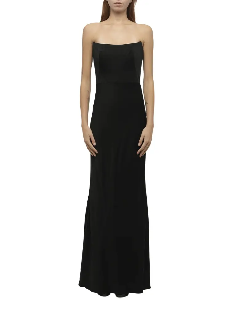Alexander McQueen Amq - Fluid Satin Dress