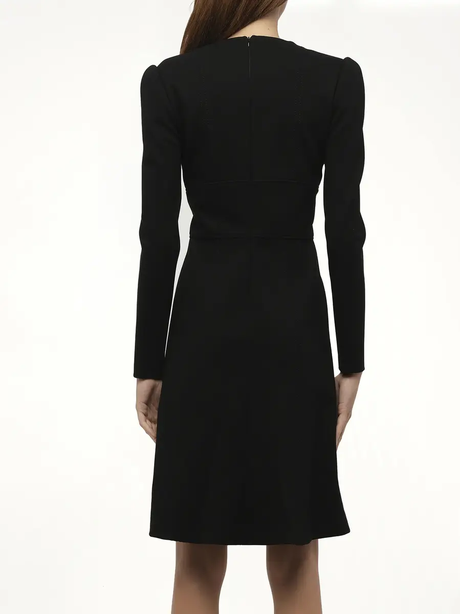 Alexander McQueen Amq - 399671 Qfl02 Dress in Black000 | Thumbnail 6 Alexander McQueen Amq - 399671 Qfl02 Dress in Black000 | Thumbnail 6