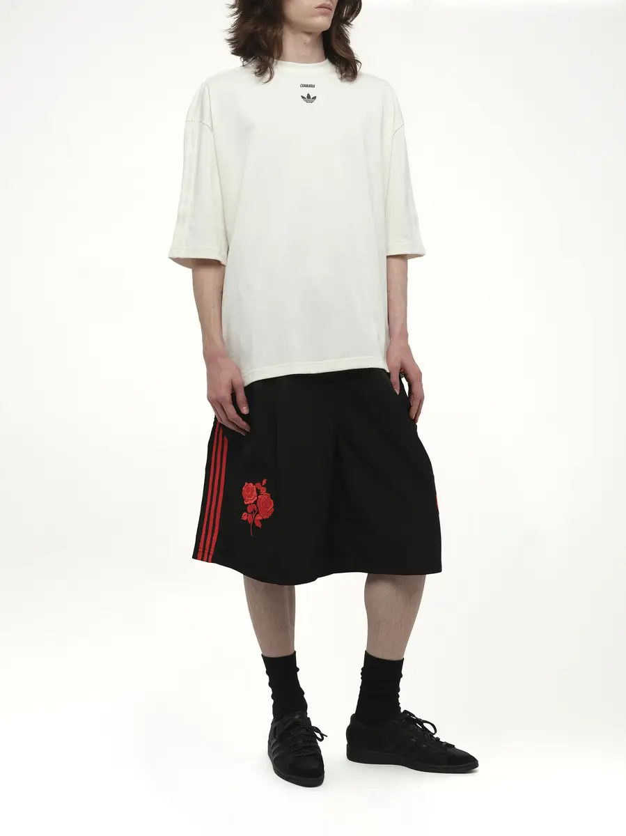 Willy Chavarria Adidas X Chavarria S/s T-shirt in Off White | Thumbnail 4 Willy Chavarria Adidas X Chavarria S/s T-shirt in Off White | Thumbnail 4
