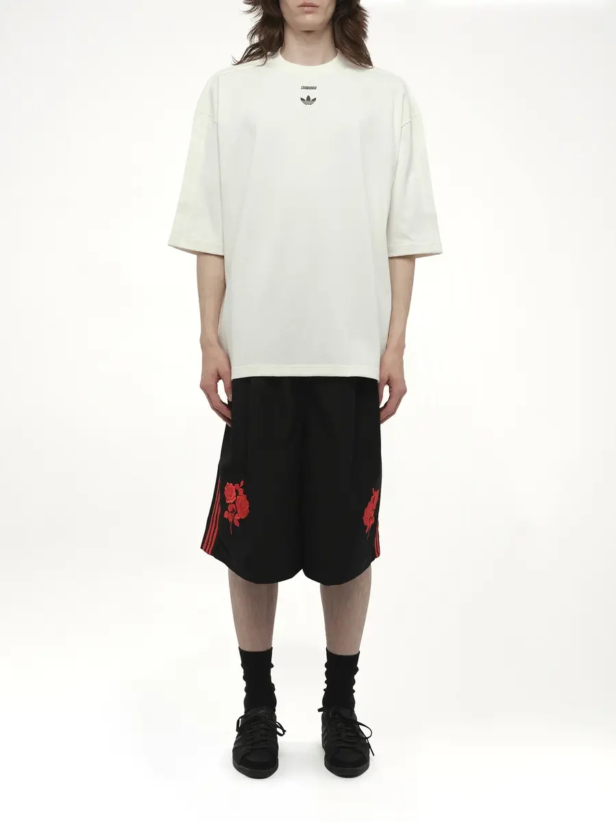 Willy Chavarria Adidas X Chavarria S/s T-shirt in Off White | Thumbnail 7 Willy Chavarria Adidas X Chavarria S/s T-shirt in Off White | Thumbnail 7