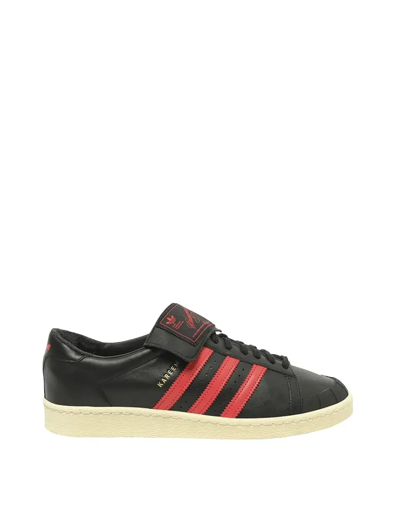 Willy Chavarria Adidas X Chavarria Jabbar Low in Black/red | Image 1 Willy Chavarria Adidas X Chavarria Jabbar Low in Black/red | Image 1
