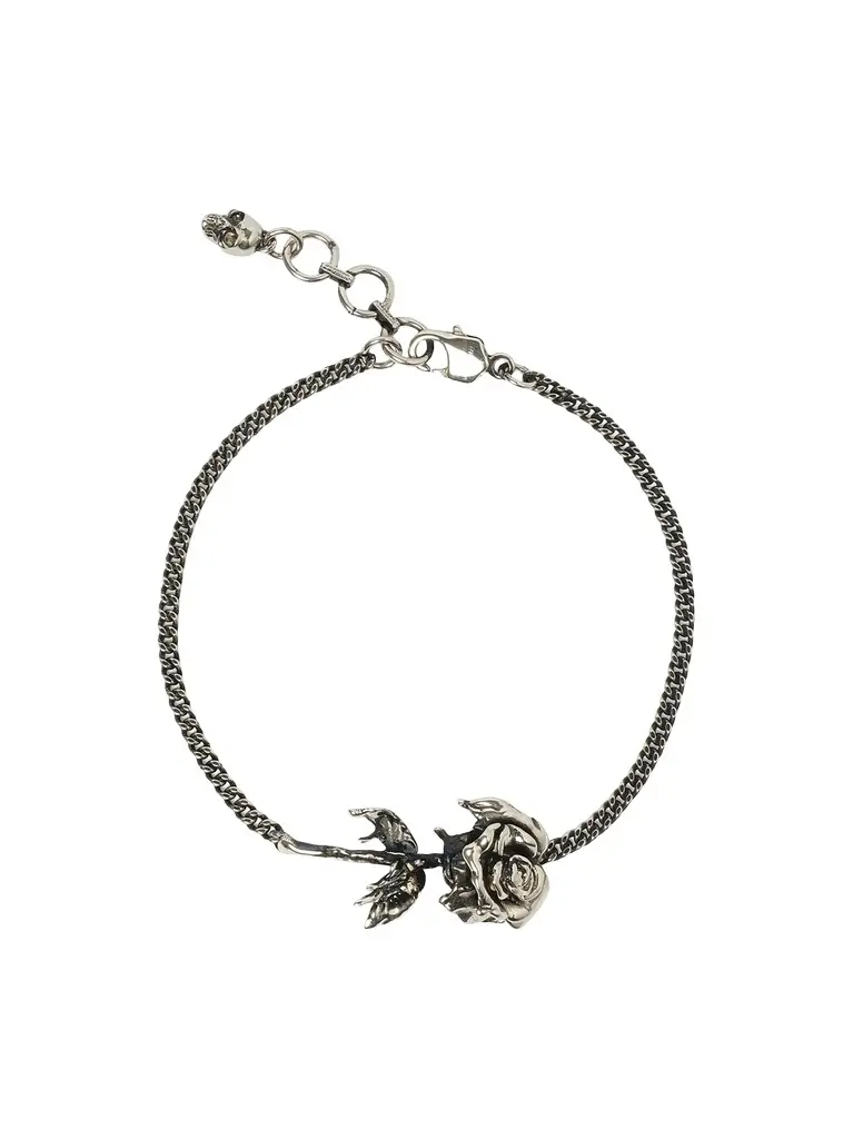 Alexander McQueen Dipped Rose Bracelet | Image 1 Alexander McQueen Dipped Rose Bracelet | Image 1