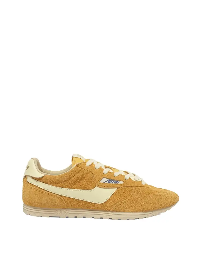 Autry Windspin Low Sneakers in Cadmium/rutabaga Yellow | Image 1 Autry Windspin Low Sneakers in Cadmium/rutabaga Yellow | Image 1