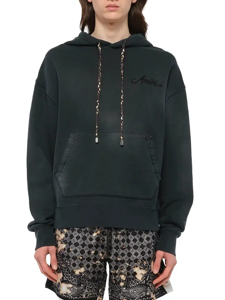 AMIRI Bleach Bandana Hoodie
