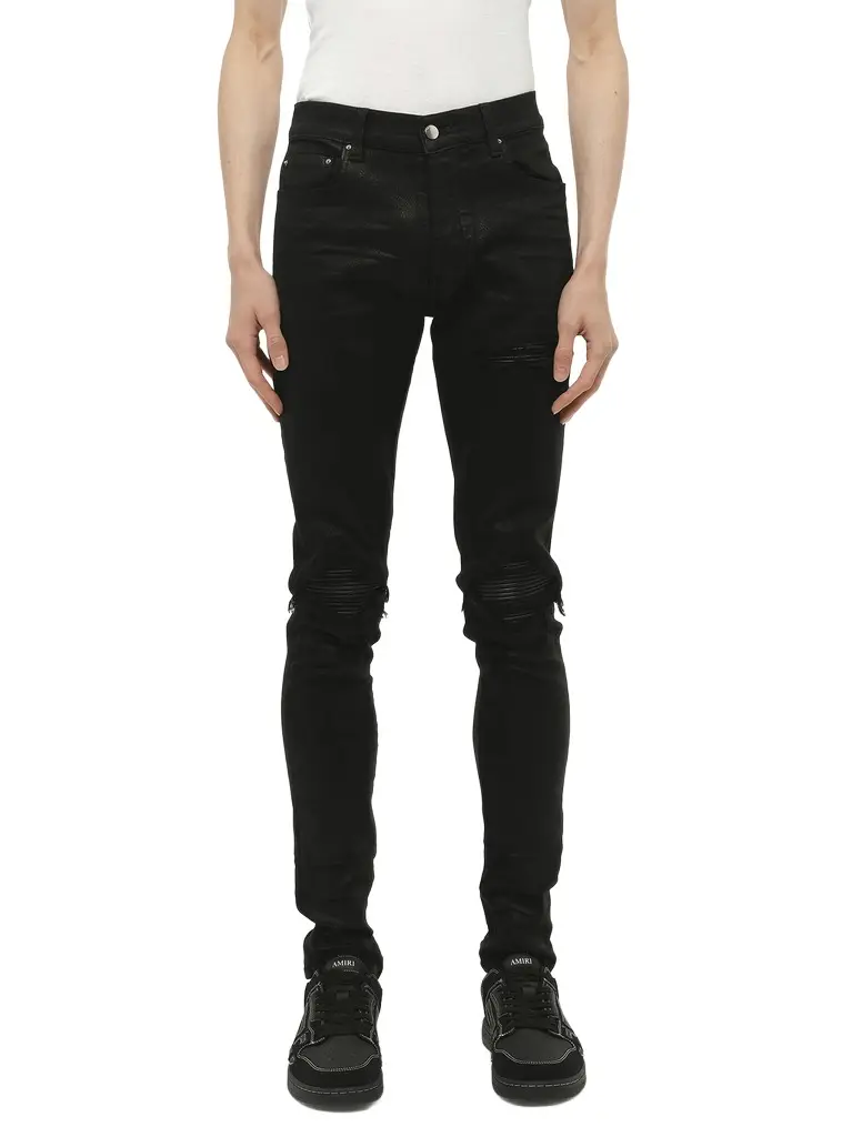 Waxed Mx1 Jeans in Black Wax Waxed Mx1 Jeans in Black Wax