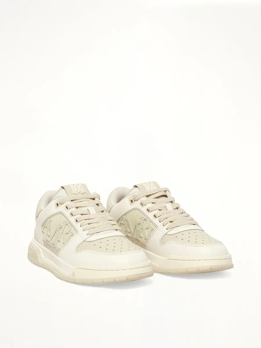 AMIRI Classic Low Sneaker in White/alabaster | Thumbnail 3 AMIRI Classic Low Sneaker in White/alabaster | Thumbnail 3