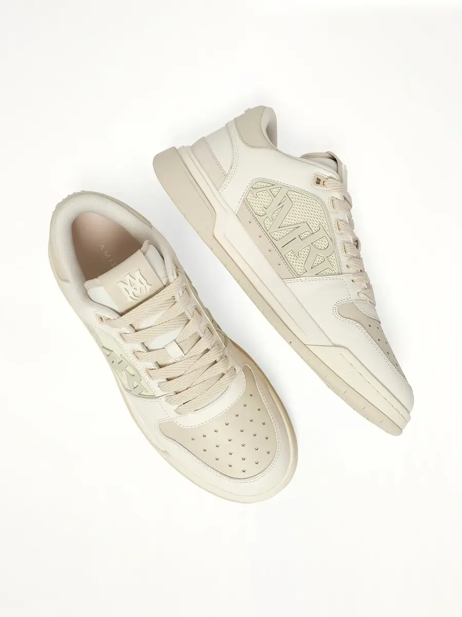 AMIRI Classic Low Sneaker in White/alabaster | Thumbnail 4 AMIRI Classic Low Sneaker in White/alabaster | Thumbnail 4