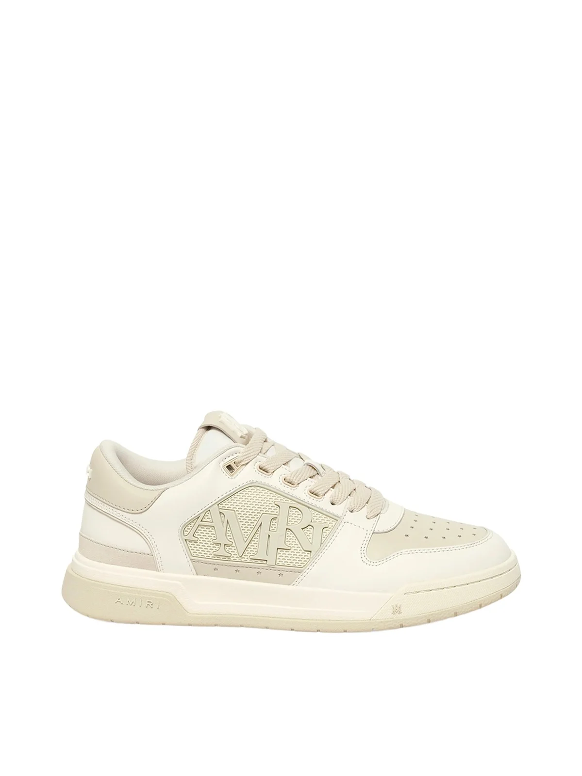 AMIRI Classic Low Sneaker in White/alabaster