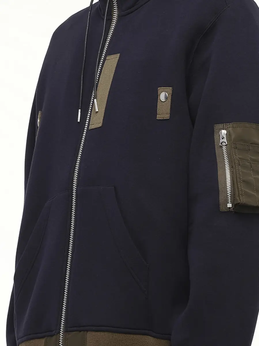 Sacai Sponge Sweat Hoodie | Thumbnail 2 Sacai Sponge Sweat Hoodie | Thumbnail 2
