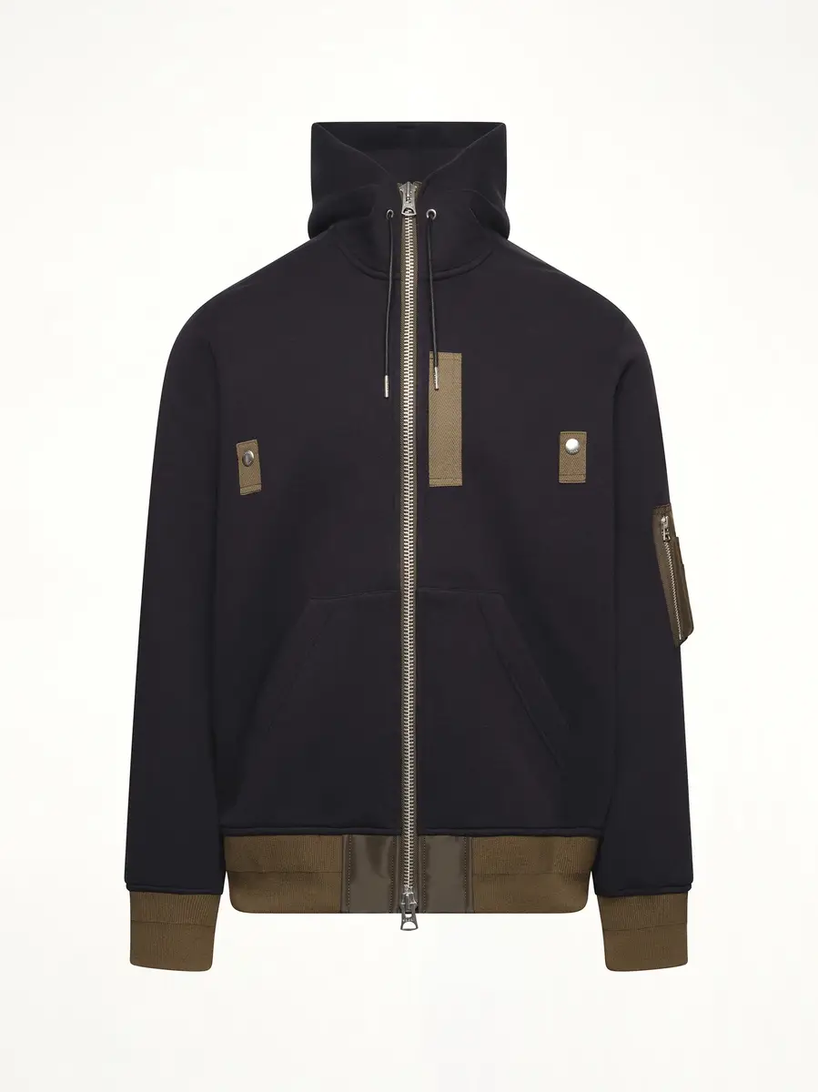 Sacai Sponge Sweat Hoodie | Thumbnail 3 Sacai Sponge Sweat Hoodie | Thumbnail 3
