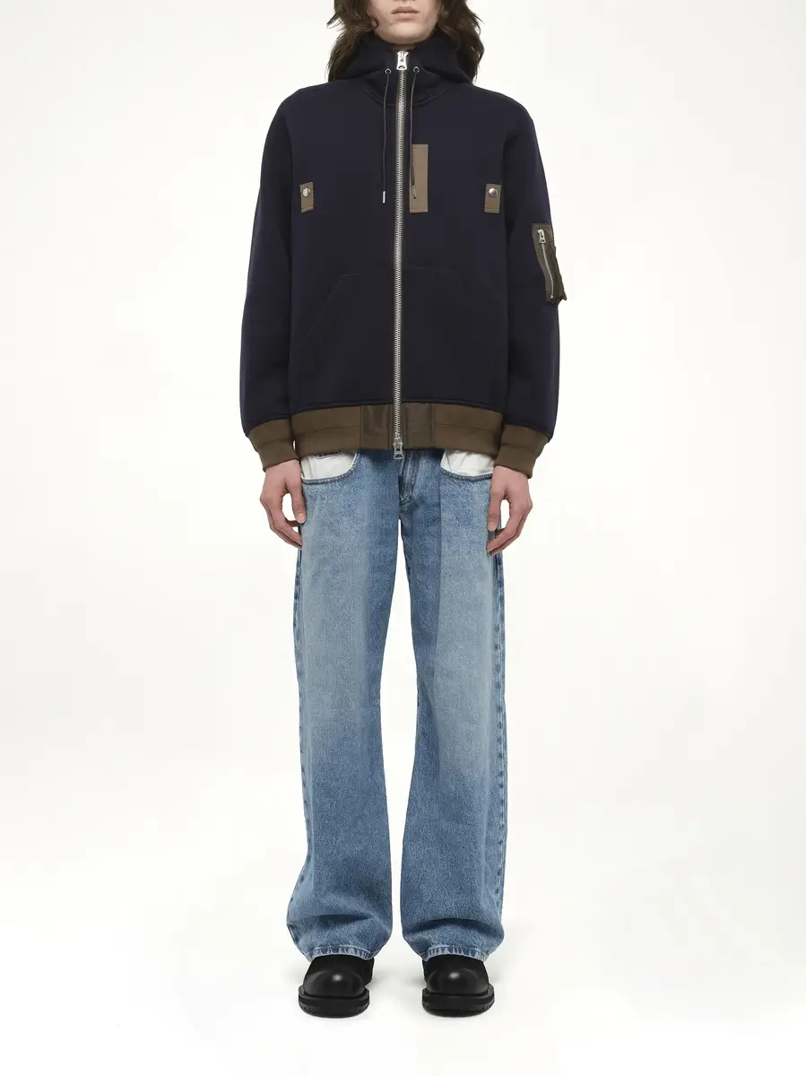 Sacai Sponge Sweat Hoodie | Thumbnail 7 Sacai Sponge Sweat Hoodie | Thumbnail 7