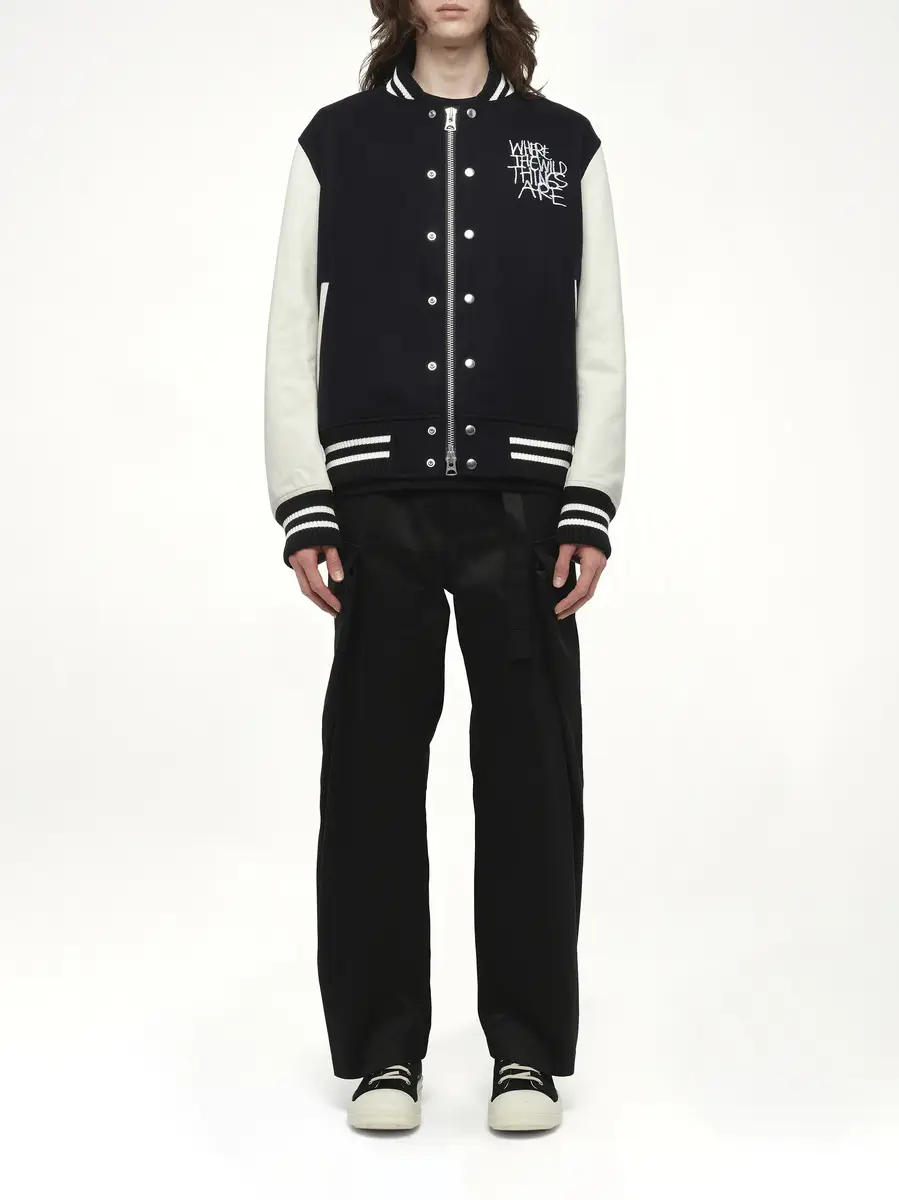 Sacai Where The Wild Things Are Blouson in Navy/off White | Thumbnail 7 Sacai Where The Wild Things Are Blouson in Navy/off White | Thumbnail 7