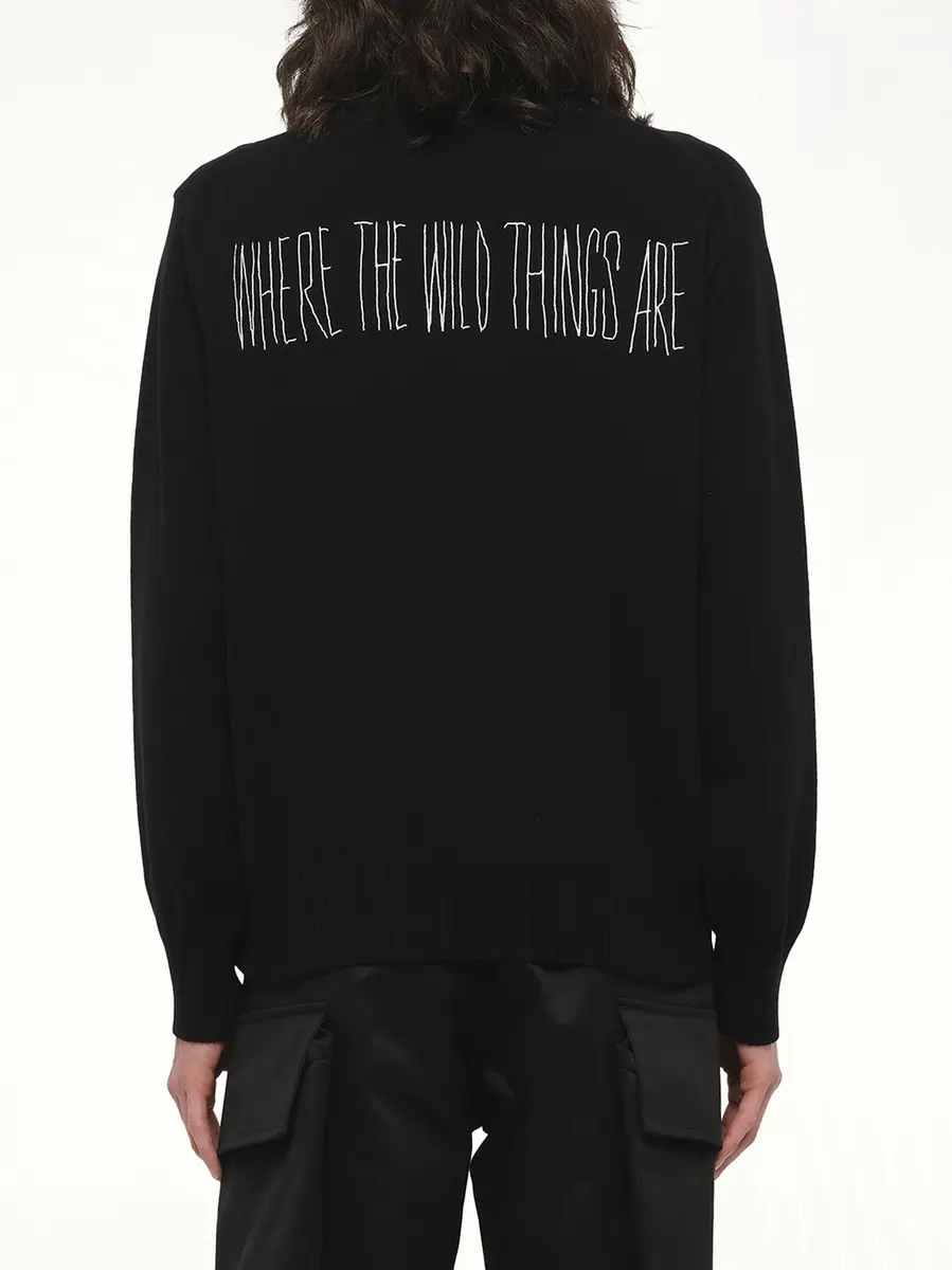 Sacai Where The Wild Things Are Wool Knit Pullover | Thumbnail 6 Sacai Where The Wild Things Are Wool Knit Pullover | Thumbnail 6