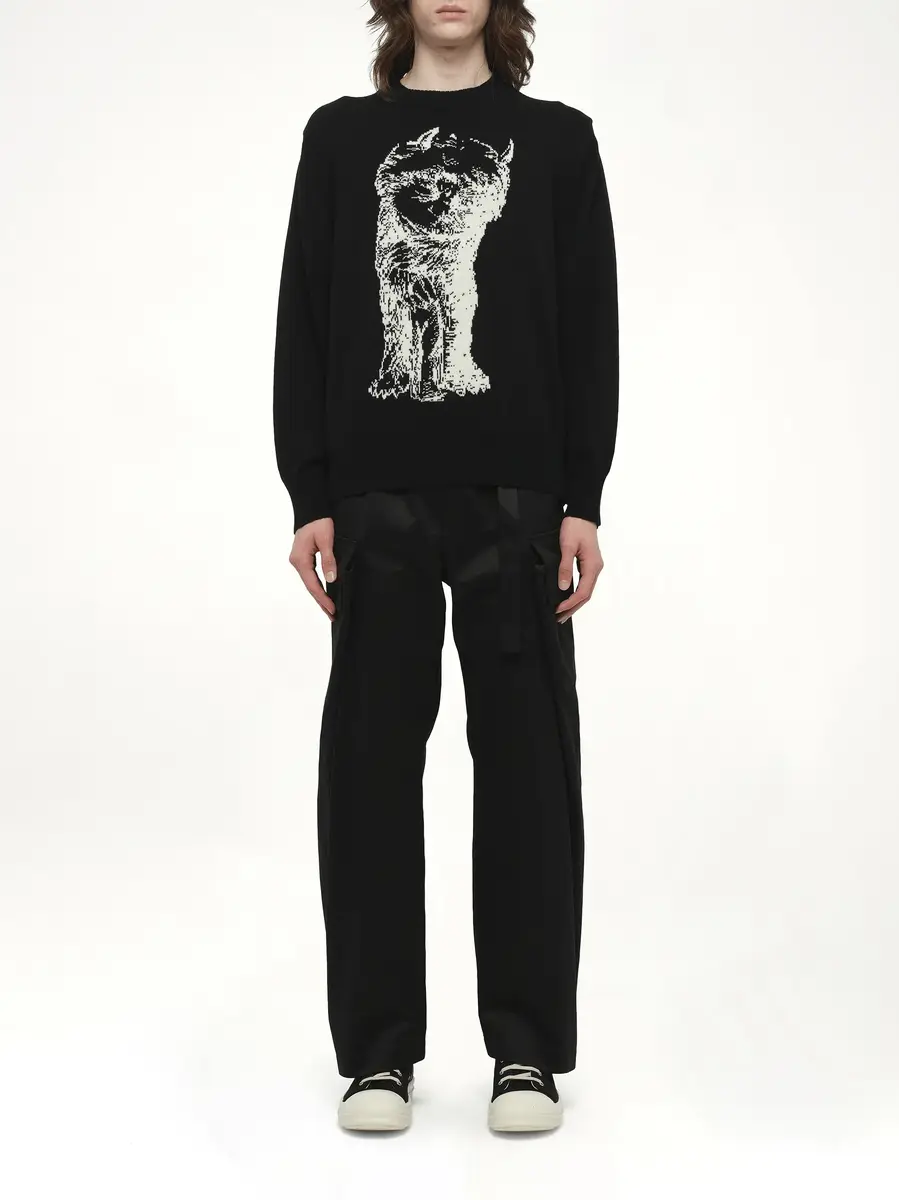 Sacai Where The Wild Things Are Wool Knit Pullover | Thumbnail 7 Sacai Where The Wild Things Are Wool Knit Pullover | Thumbnail 7