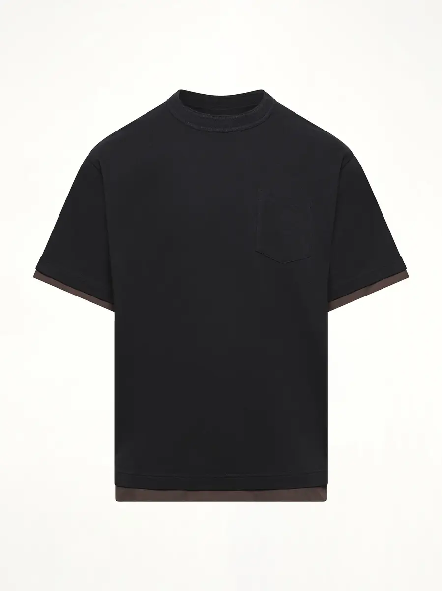 Sacai Cotton Jersey T-shirt | Thumbnail 3 Sacai Cotton Jersey T-shirt | Thumbnail 3