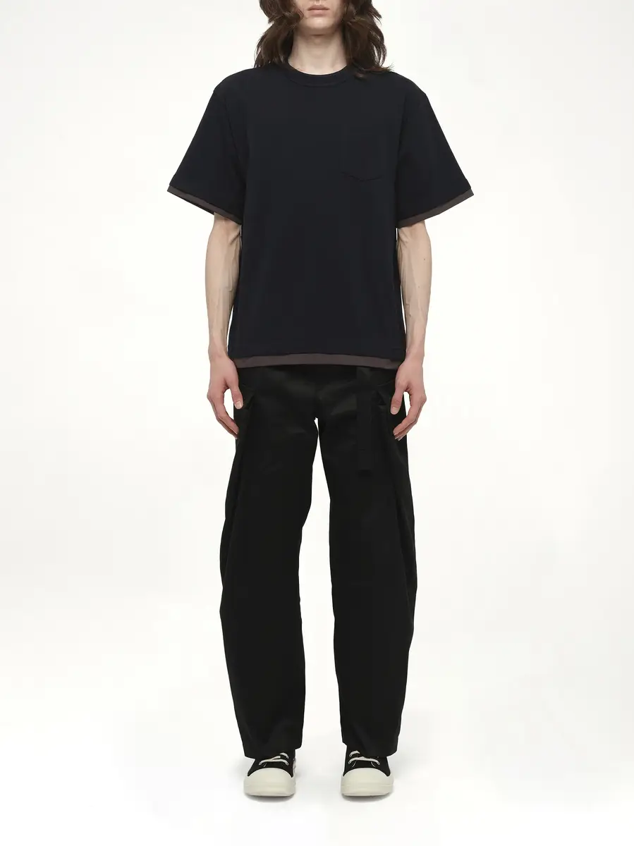 Sacai Cotton Jersey T-shirt | Thumbnail 7 Sacai Cotton Jersey T-shirt | Thumbnail 7