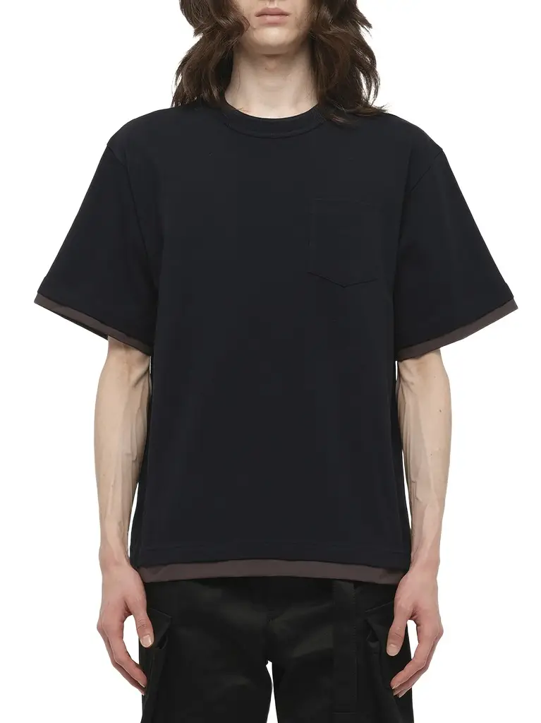 Sacai Cotton Jersey T-shirt | Image 1 Sacai Cotton Jersey T-shirt | Image 1